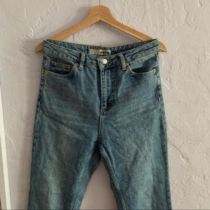 Stonewash ankle jeans - MOTO